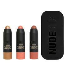 MINI NUDIES BLUSH, BRONZE, GLOW KIT (KIT FACIAL)